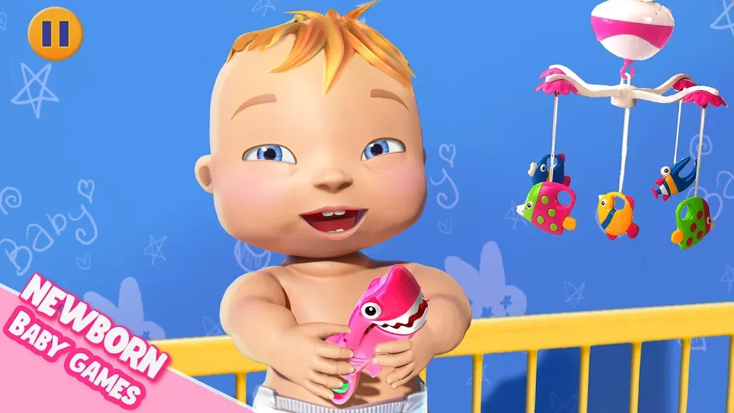 Virtual Baby Mother Simulator  [МОД Бесконечные деньги] Screenshot 1