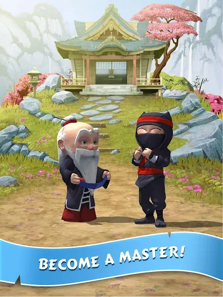 Clumsy Ninja (Кламзи Ниндзя)  [МОД Все открыто] Screenshot 4