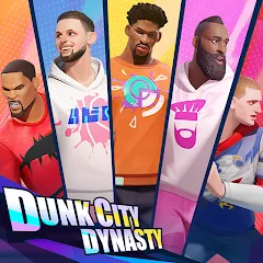 Скачать взлом Dunk City Dynasty (Данк Сити Династия)  [МОД Mega Pack] на Андроид