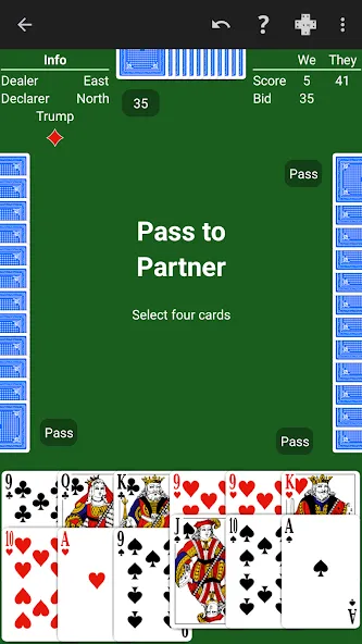 Pinochle - Expert AI (Пиночле)  [МОД Бесконечные монеты] Screenshot 4