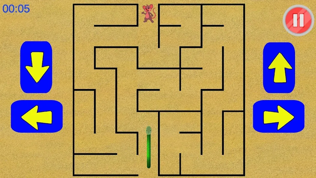 Snake Maze game (Змеиная лабиринтная игра)  [МОД Mega Pack] Screenshot 3