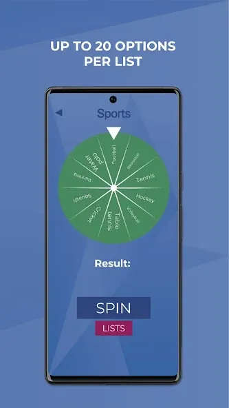 Wheel Spinner - Random Picker  [МОД Mega Pack] Screenshot 5