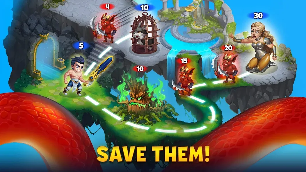 Hero Wars: Alliance  [МОД Много монет] Screenshot 2