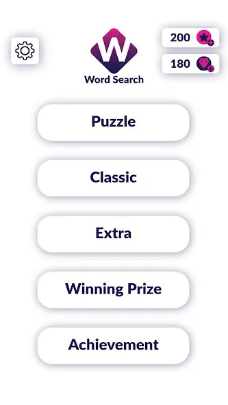 Word Search Puzzle (Уорд Срч Пазл)  [МОД Menu] Screenshot 2