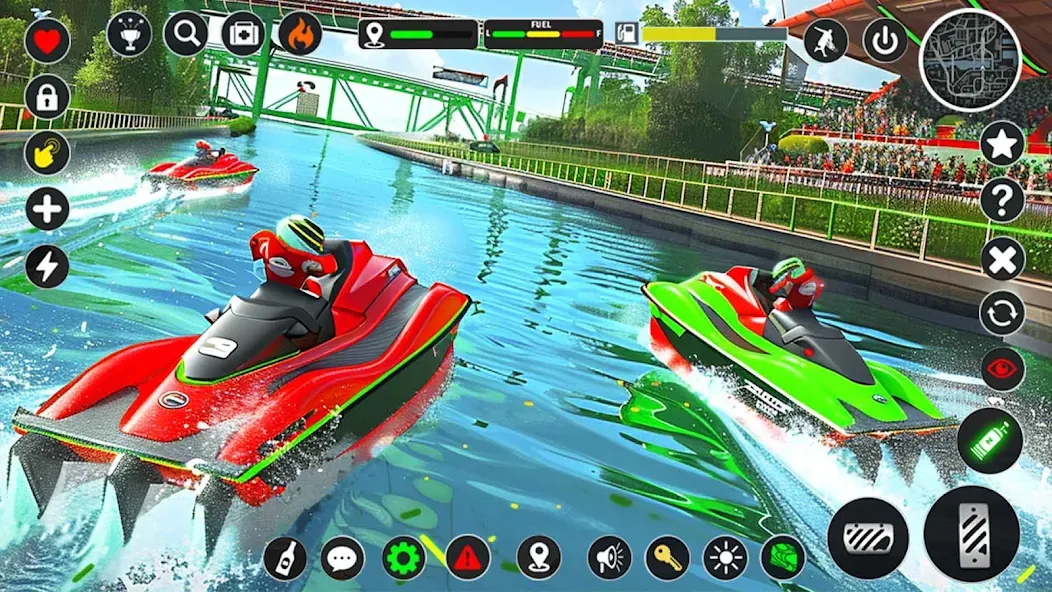 Jetski Boat Racing: Boat Games (Джетски Гонки на лодках)  [МОД Unlimited Money] Screenshot 4