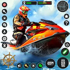 Скачать взлом Jetski Boat Racing: Boat Games (Джетски Гонки на лодках)  [МОД Unlimited Money] на Андроид