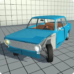 Скачать взлом Simple Car Crash Physics Sim (Симулятор физики простого автомобильного столкновения) [МОД Меню] на Андроид