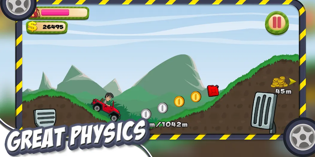 Hill Racing – Offroad Hill Adv (Хилл Рэйсинг)  [МОД Все открыто] Screenshot 2