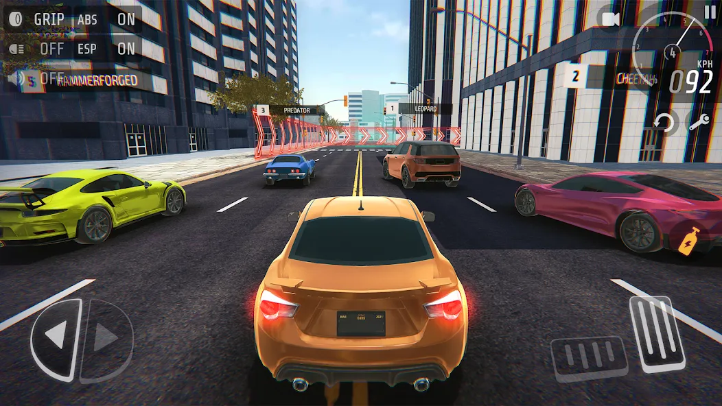 Nitro Speed car racing games (Нитро Спид)  [МОД Много денег] Screenshot 1