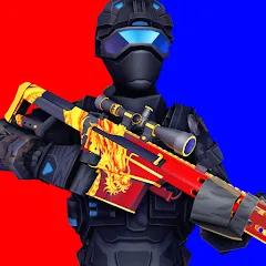 Скачать взлом POLYWAR: 3D FPS online shooter (ПОЛИВАР) [МОД Mega Pack] на Андроид