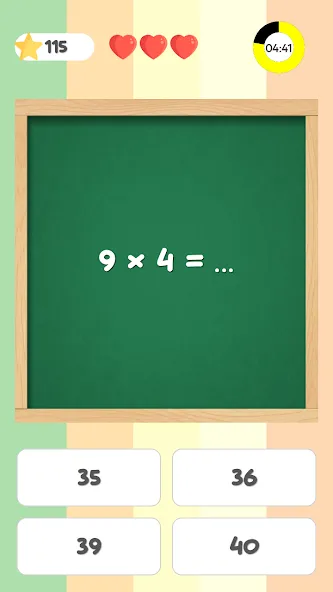 Math Quiz  [МОД Menu] Screenshot 4