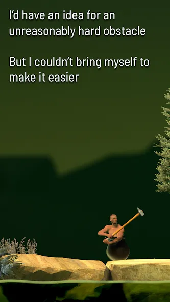 Getting Over It (Геттинговерит)  [МОД Меню] Screenshot 2