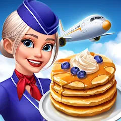 Скачать взлом Airplane Chefs - Cooking Game (Эйрплейн Чефз)  [МОД Бесконечные деньги] на Андроид
