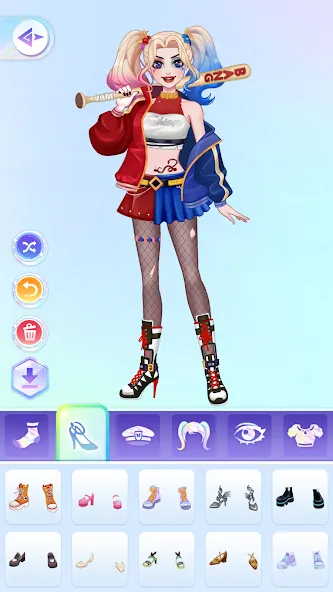 YoYa: Dress Up Fashion Girl (ЙоЯ)  [МОД Бесконечные деньги] Screenshot 2