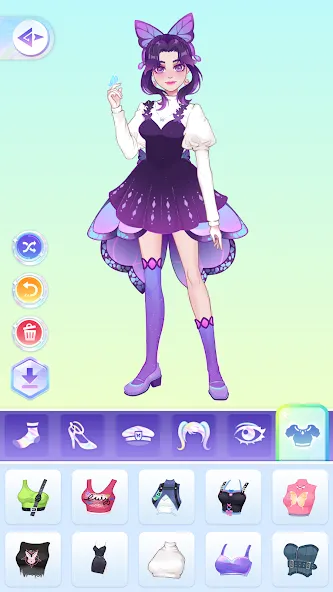 YoYa: Dress Up Fashion Girl (ЙоЯ)  [МОД Бесконечные деньги] Screenshot 5