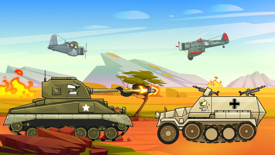 Merge Master Tanks: Tank wars (Мерж Танки)  [МОД Меню] Screenshot 4