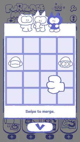 PURPLACE Merge Puzzle (Парплейс Мрдж Паззл)  [МОД Меню] Screenshot 2