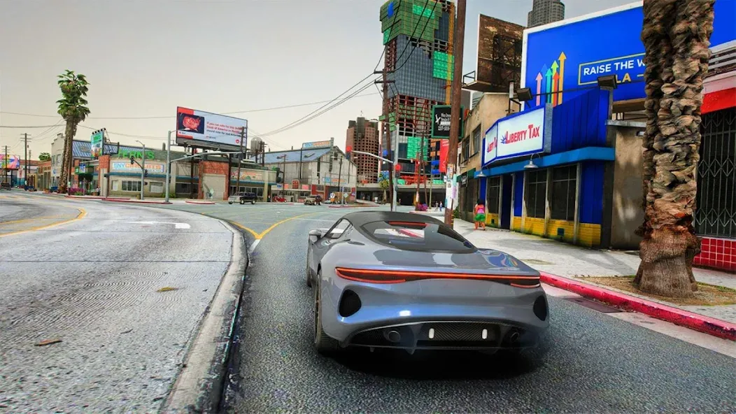 Car Driving City Racing Games (Кар Драйвинг Сити Рейсинг Геймс)  [МОД Mega Pack] Screenshot 1