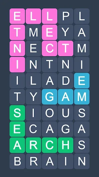 Word Search - Evolution Puzzle  [МОД Mega Pack] Screenshot 1