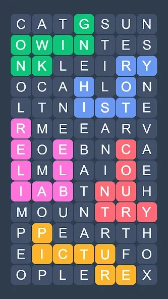 Word Search - Evolution Puzzle  [МОД Mega Pack] Screenshot 3