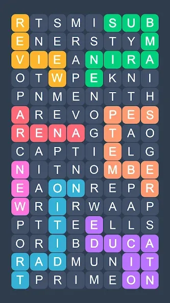 Word Search - Evolution Puzzle  [МОД Mega Pack] Screenshot 4