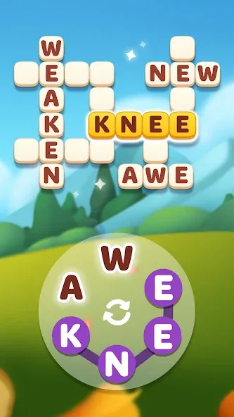 Word Spells: Word Puzzle Game  [МОД Все открыто] Screenshot 4