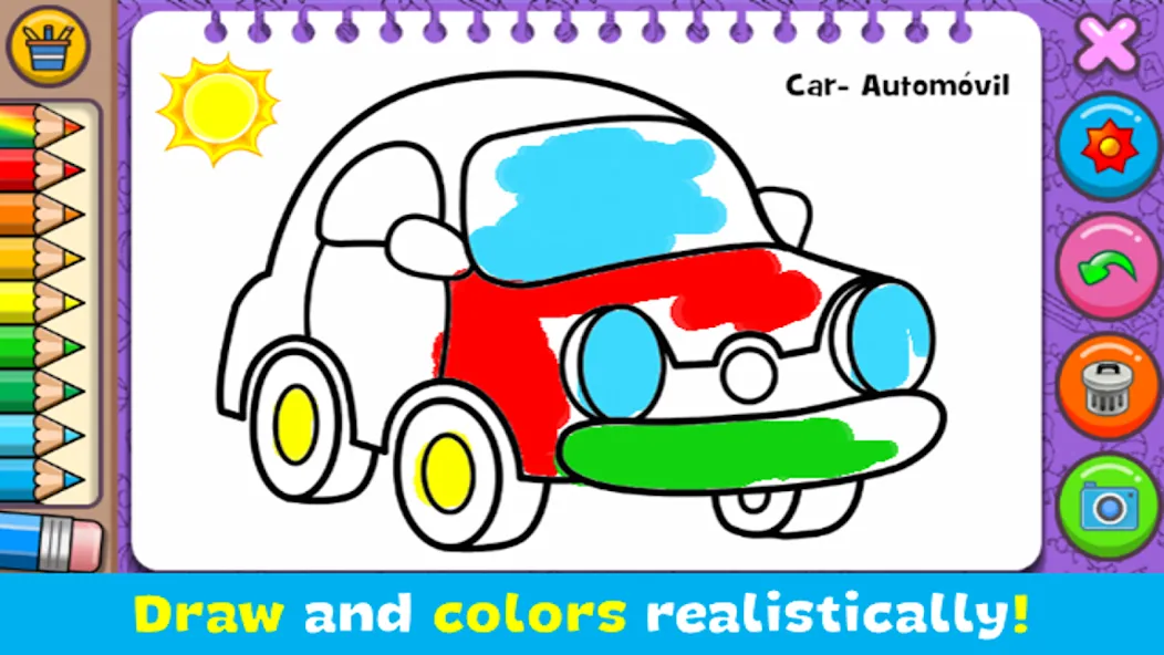 Coloring & Learn  [МОД Unlocked] Screenshot 1