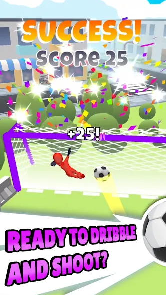 Crazy Kick! Fun Football game  [МОД Меню] Screenshot 2