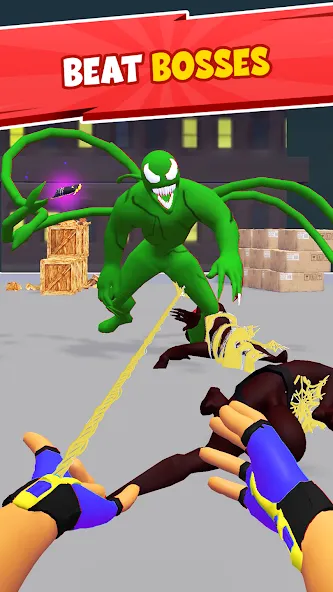 Web Master 3D: Superhero Games (Веб Мастер 3Д)  [МОД Бесконечные деньги] Screenshot 5