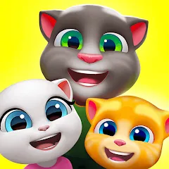 Скачать взлом My Talking Tom Friends [МОД Много денег] на Андроид