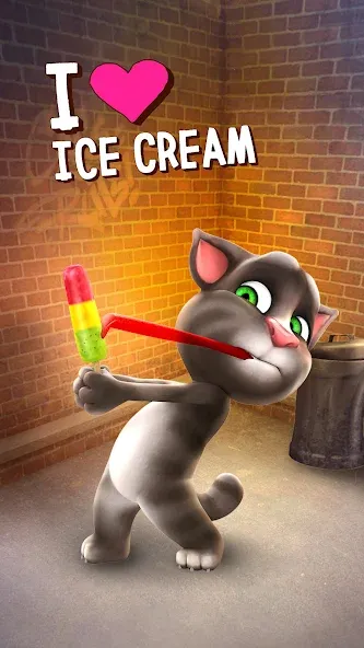 Talking Tom Cat  [МОД Меню] Screenshot 1