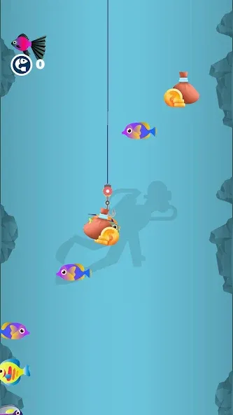 Idle Furry Fishing!  [МОД Все открыто] Screenshot 2