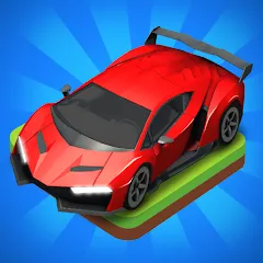 Скачать взлом Merge Car - Idle Merge Cars (Мердж Кар)  [МОД Mega Pack] на Андроид