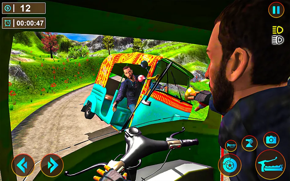 Tuk Tuk Offroad Auto Rickshaw (Тук Тук оффроуд автомобильный рикша)  [МОД Unlimited Money] Screenshot 4