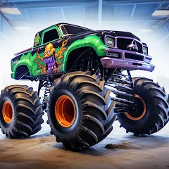 Скачать взлом Monster truck: Extreme racing [МОД Меню] на Андроид