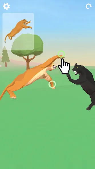 Move Animals (Мув Энималс)  [МОД Много монет] Screenshot 4