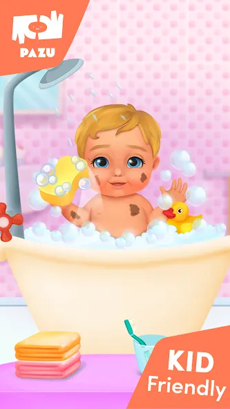 Baby care game & Dress up  [МОД Бесконечные монеты] Screenshot 3