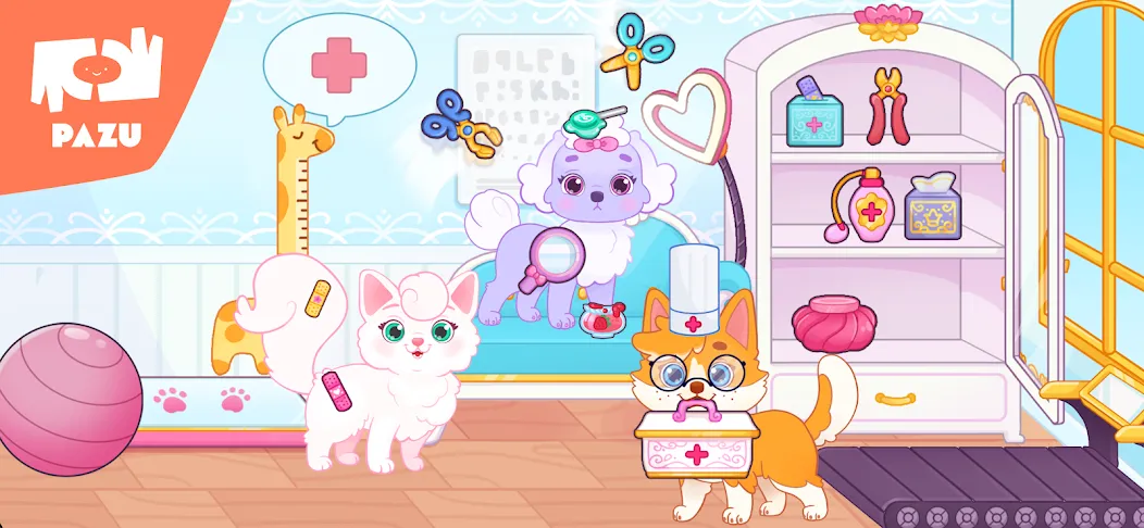 Princess Palace Pets World  [МОД Unlimited Money] Screenshot 3