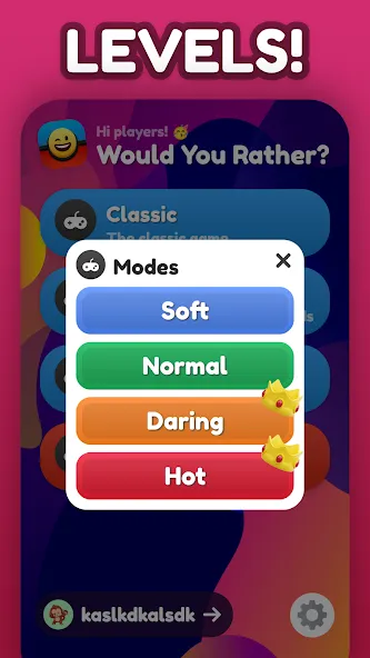 Would You Rather ?  [МОД Unlimited Money] Screenshot 4