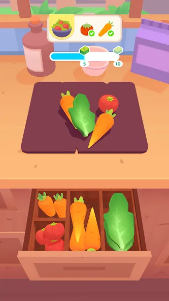 The Cook - 3D Cooking Game (Зе Кук)  [МОД Много денег] Screenshot 5