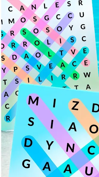 Wordscapes Search (Вордскейпс Серч)  [МОД Menu] Screenshot 1