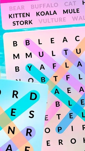 Wordscapes Search (Вордскейпс Серч)  [МОД Menu] Screenshot 2