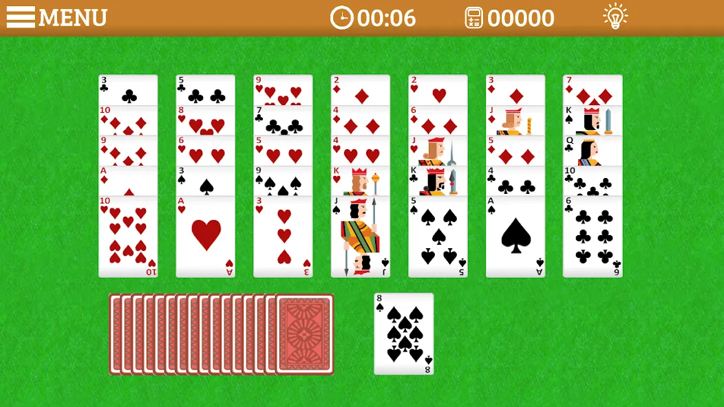 Golf Solitaire Multi CardsGame (Гольф Солитер Мульти КардсГейм)  [МОД Бесконечные деньги] Screenshot 2