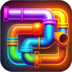 Скачать взлом Pipe Puzzle Connect (Пайп Пазл Коннект)  [МОД Unlimited Money] на Андроид