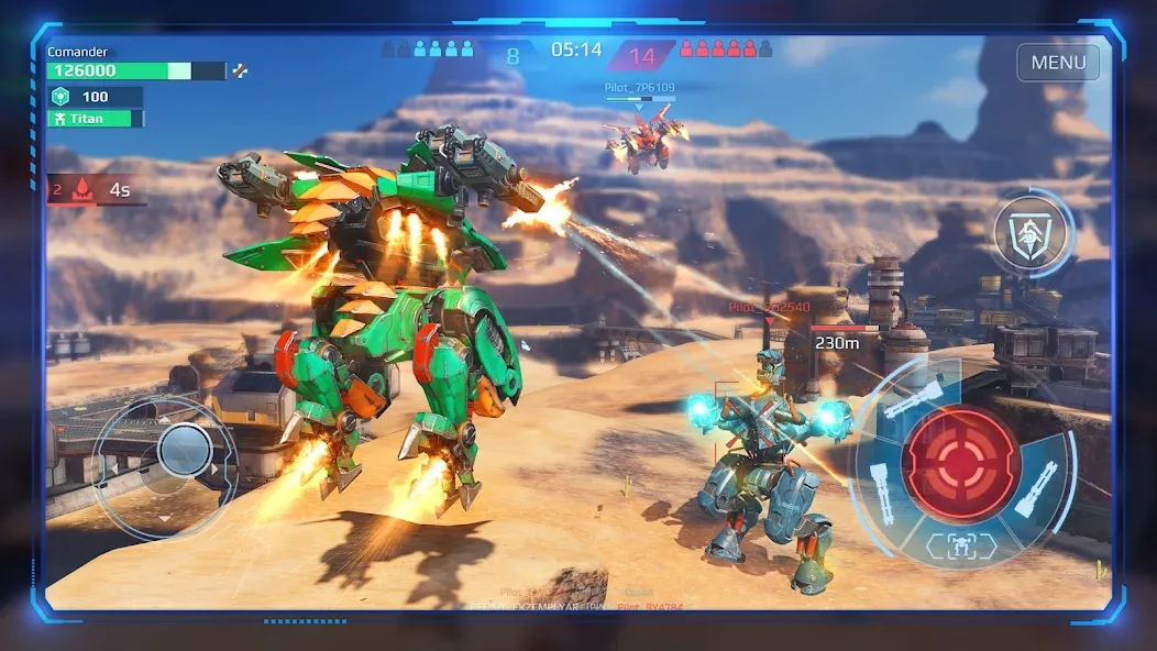 War Robots Multiplayer Battles  [МОД Меню] Screenshot 2