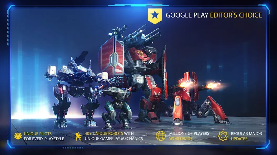 War Robots Multiplayer Battles  [МОД Меню] Screenshot 5