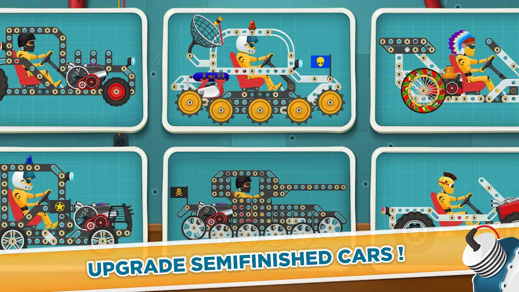 Car Builder & Racing for Kids  [МОД Много монет] Screenshot 2