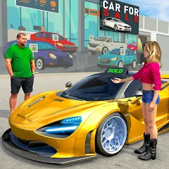 Скачать взлом Car Dealership Car Saler (Драйвинг Скул Сити Кар Геймс) [МОД Unlimited Money] на Андроид