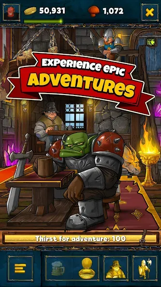 Shakes & Fidget - The RPG (Шэйкс)  [МОД Unlimited Money] Screenshot 2