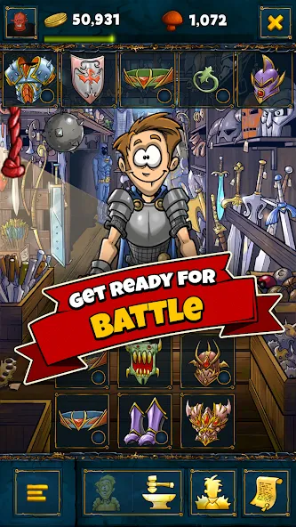 Shakes & Fidget - The RPG (Шэйкс)  [МОД Unlimited Money] Screenshot 3